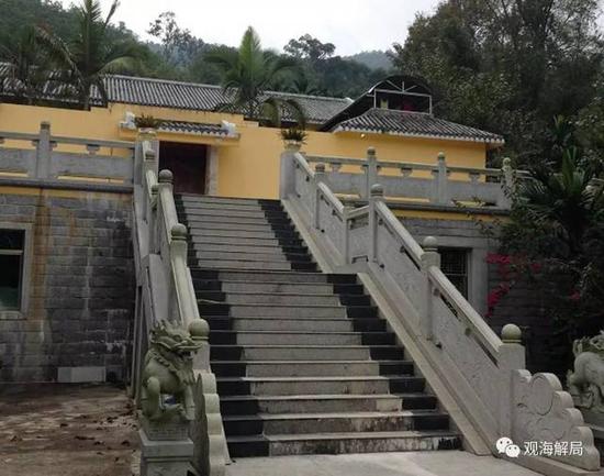 朱明国在故乡的别墅