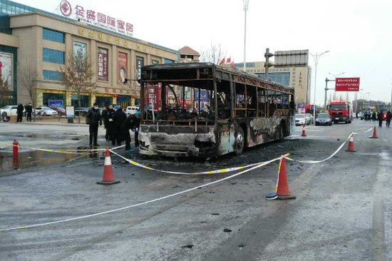 银川公交放火案