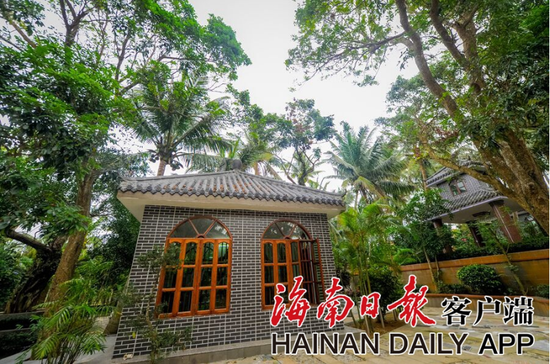图为文昌市龙楼镇好圣村 海南日报记者 袁琛 摄
