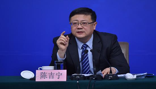 陈吉宁。材料图