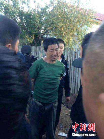 材料图：高玉伦被抓现场。钟欣 摄