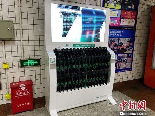 将来这种装备无望进入??跟写字楼内。　王子涛 摄